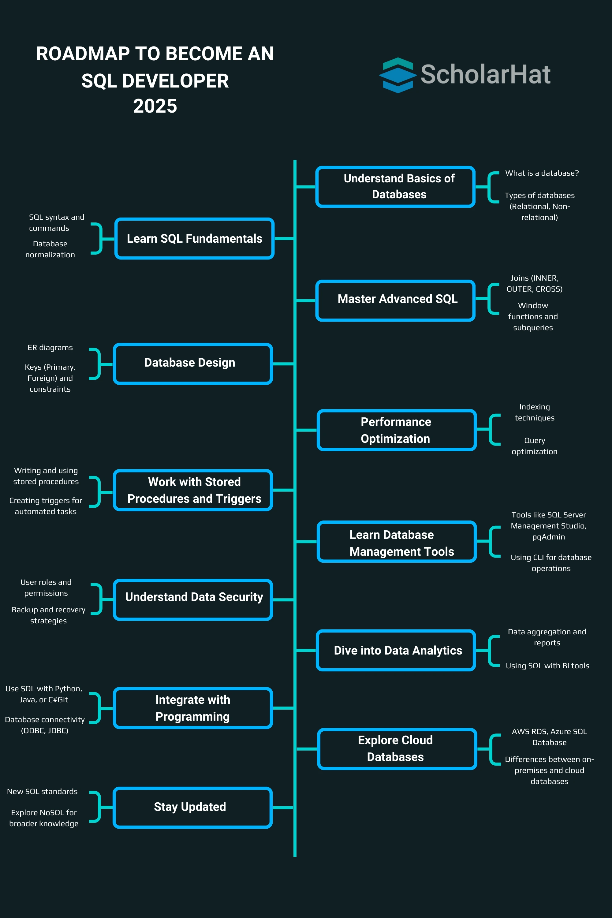 Roadmap to Become an SQL Developer